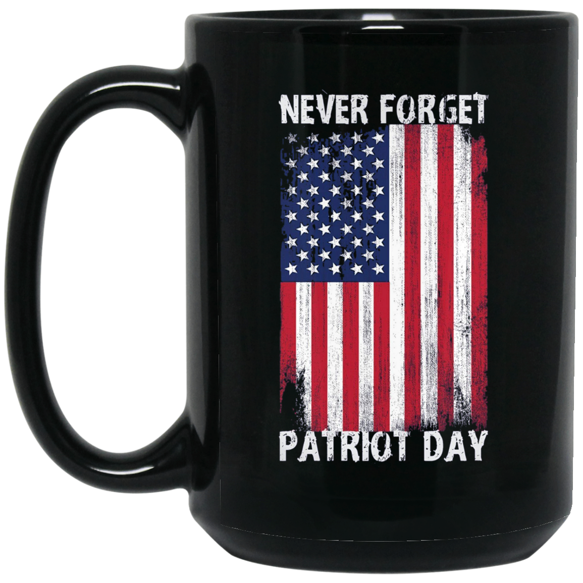 American Flag Never Forget 9/11 T-Shirt - Patriot Day Tee