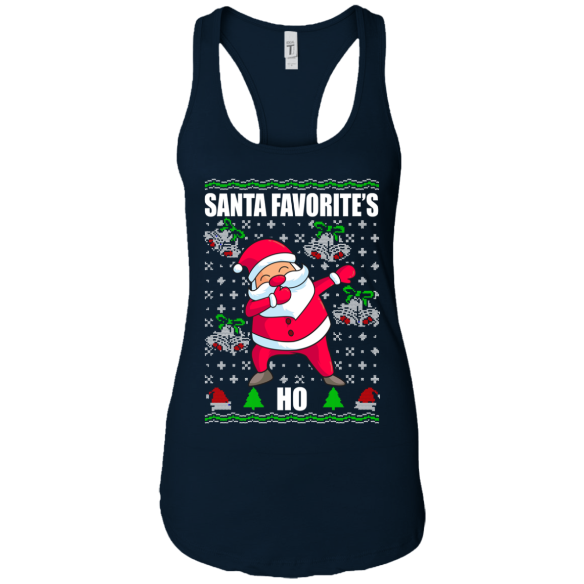 Santa Favorite's Ho Dabbing Santa X-ma T-Shirt