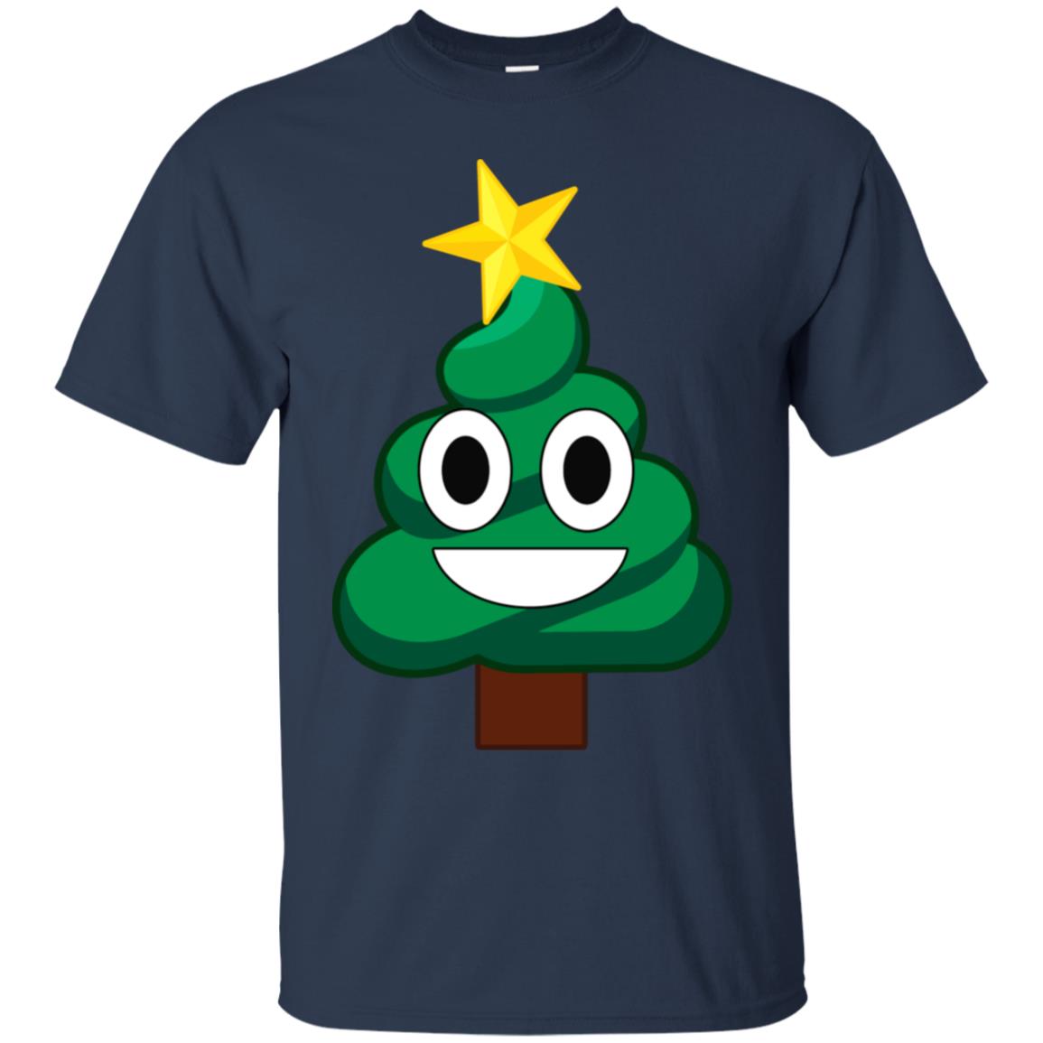 Christmas Tree Poop Emoji Shirt