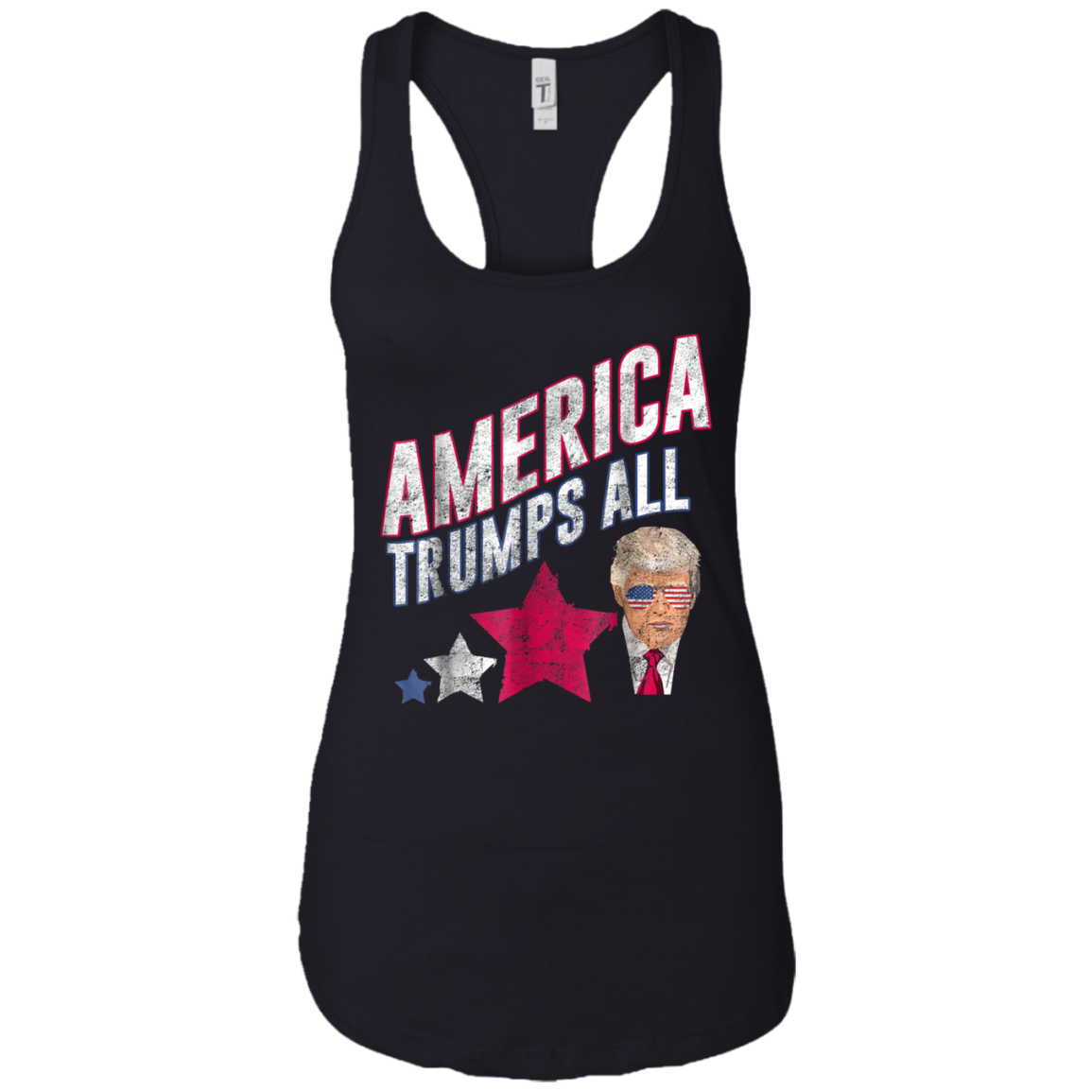 America Trumps All Patriotic 4th of July 2018 Tee
