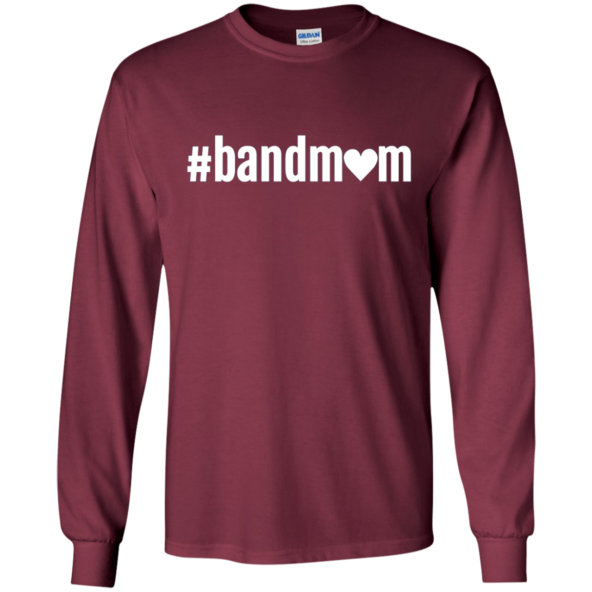 A Hashtag Band Mom TShirt, Band Mom Shirt Long Sleeve Women