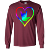 Image of American Sign Language Tshirt I love you - Rainbow - Pride