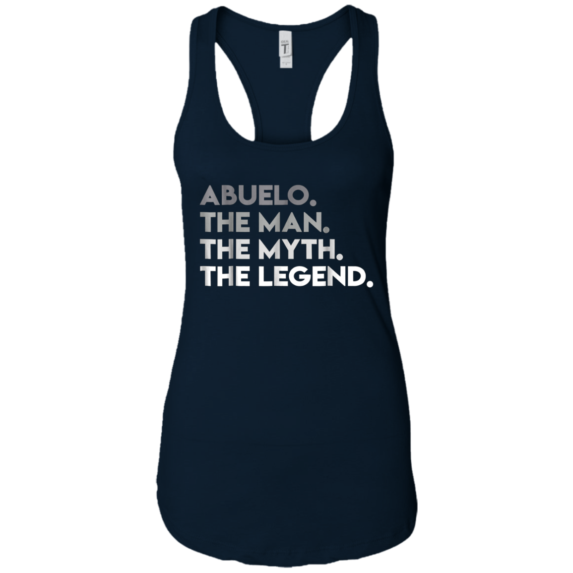 ABUELO THE MAN MYTH LEGEND Father's Day T-Shirt Spanish Gift