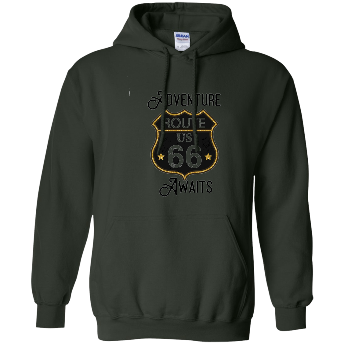 Adventure Awaits Route 66 T-Shirt