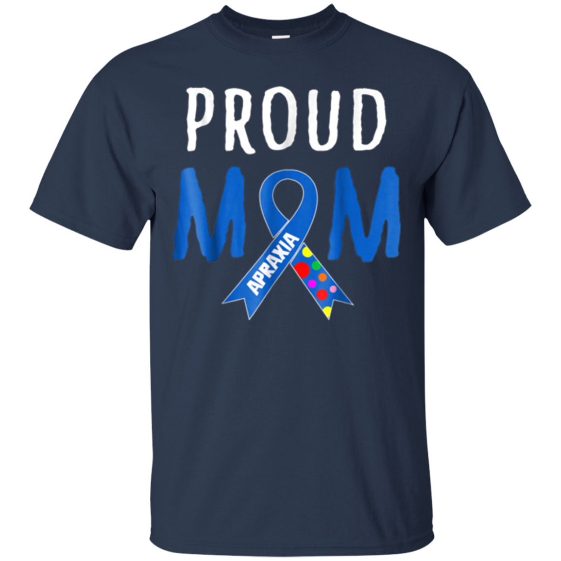 Apraxia Awareness T-shirt Mom Gift Apraxia Ribbon Shirt