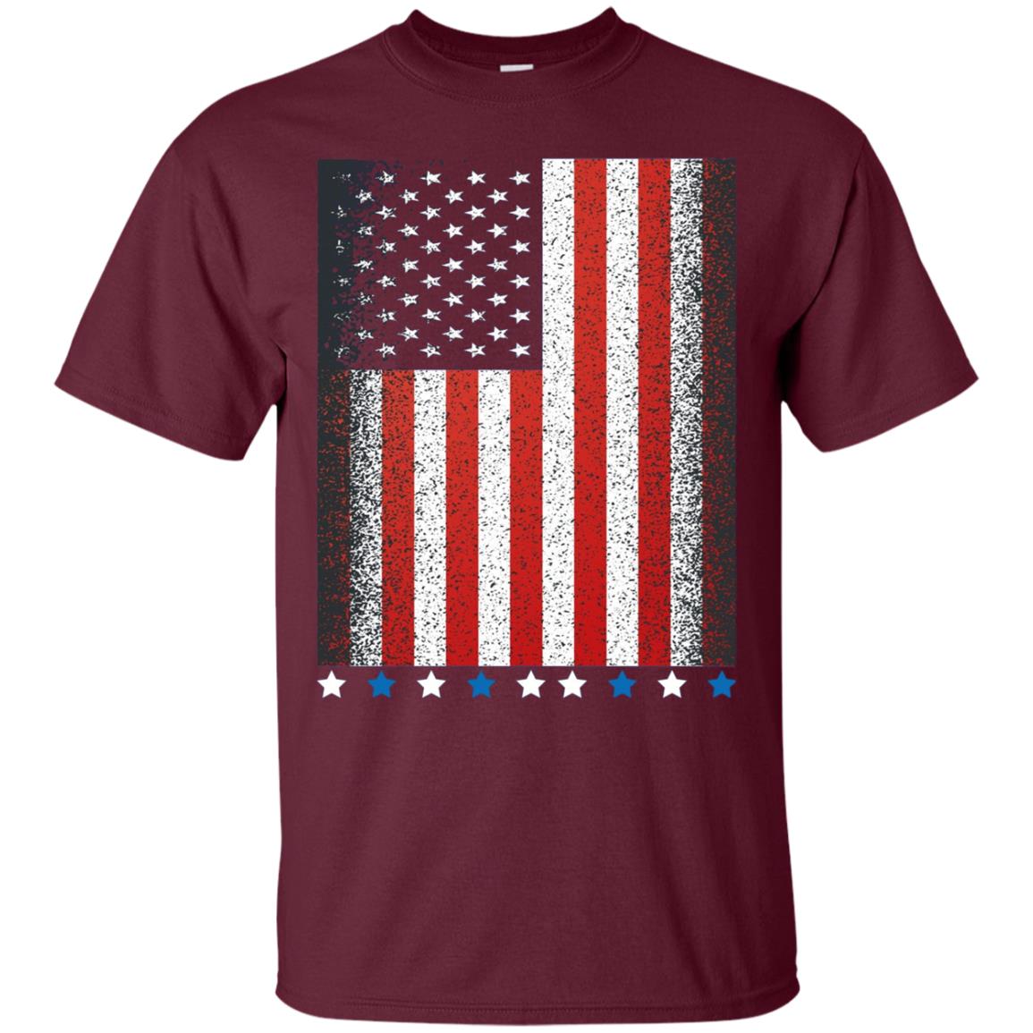 America Flag T-Shirt Patriotic 4th of July Independence Day