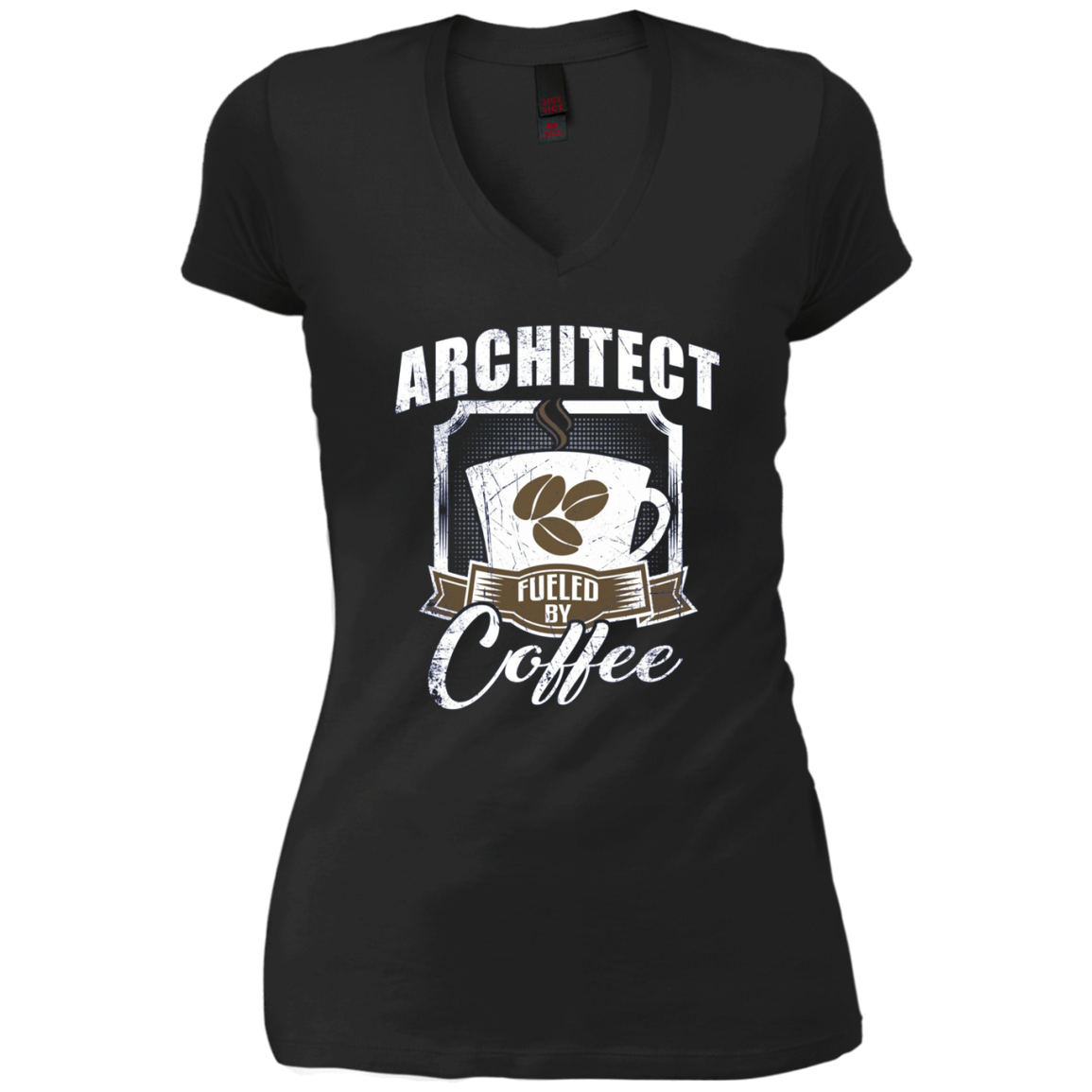Architect Fueled By Coffee Funny Long Sleeve T-Shirt