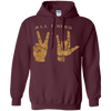 Image of All I need is Peace and Love Asl T-Shirt