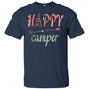 Image of Arrow Happy Camper TShirt - Funny Camping Shirt