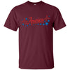 Image of America Heartbeat Long Sleeve Fourth of July Outfit Stars
