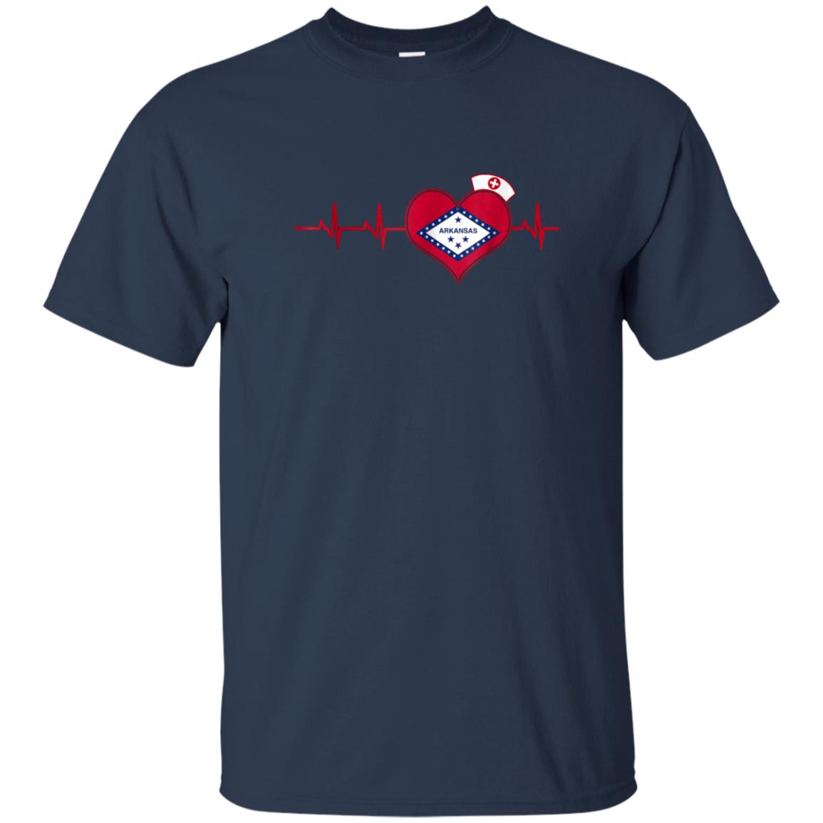Arkansas Nurse Heartbeat T-shirt National Nurses Week
