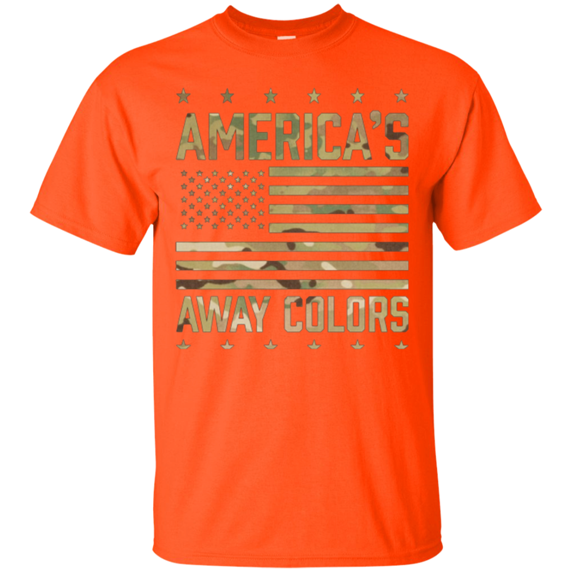 Army OCP America's Away Colors T Shirt 20466