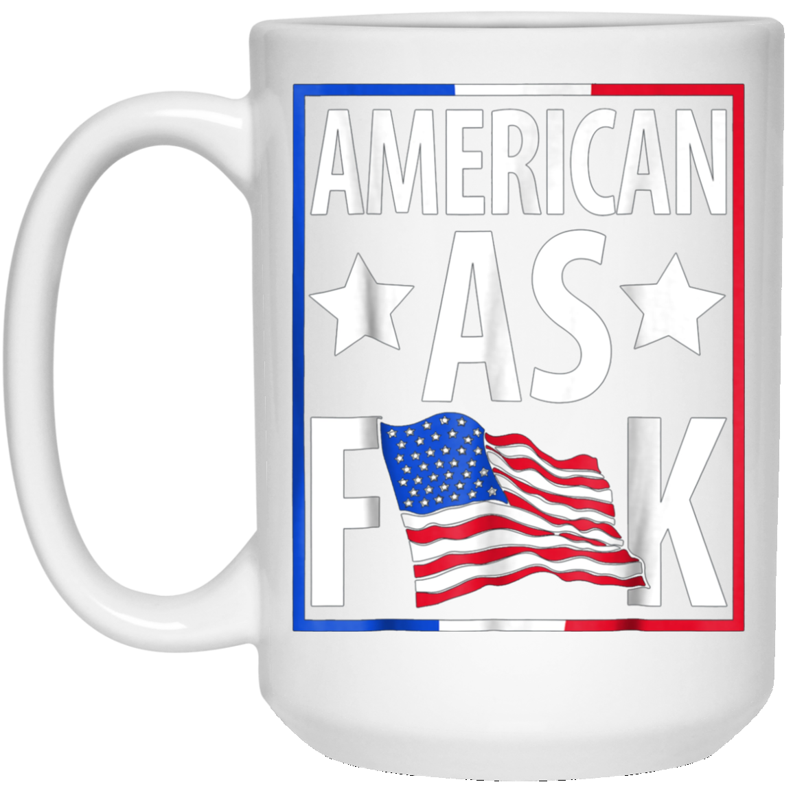 'Merican AF T-Shirt Funny American Flag Patriotic Shirt