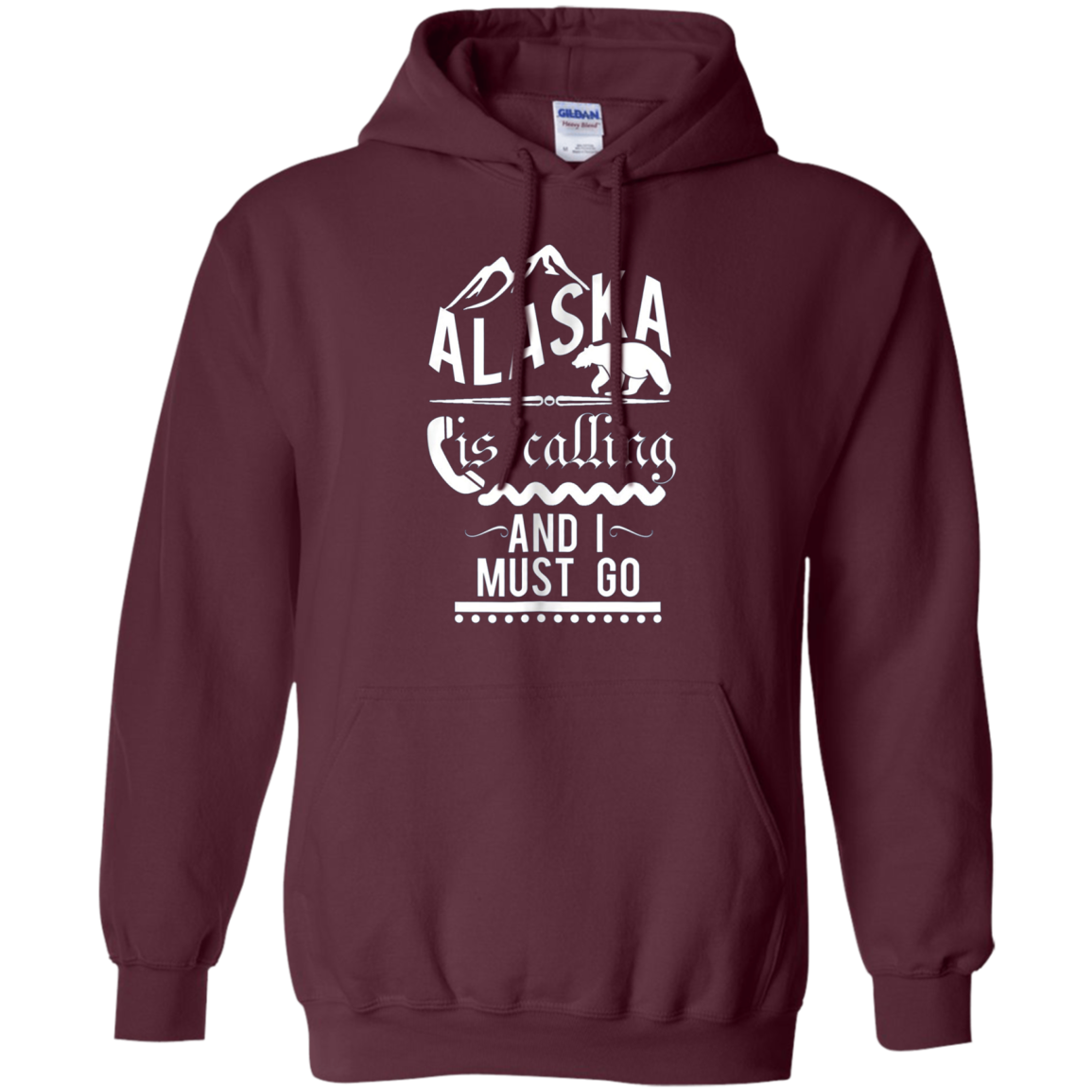 Alaska is Calling and I Must Go Shirt Funny Alaskan Gift
