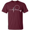 Image of Aerobatic Pilot Heartbeat | Airshow Fan Aerobatic Pilot Tee