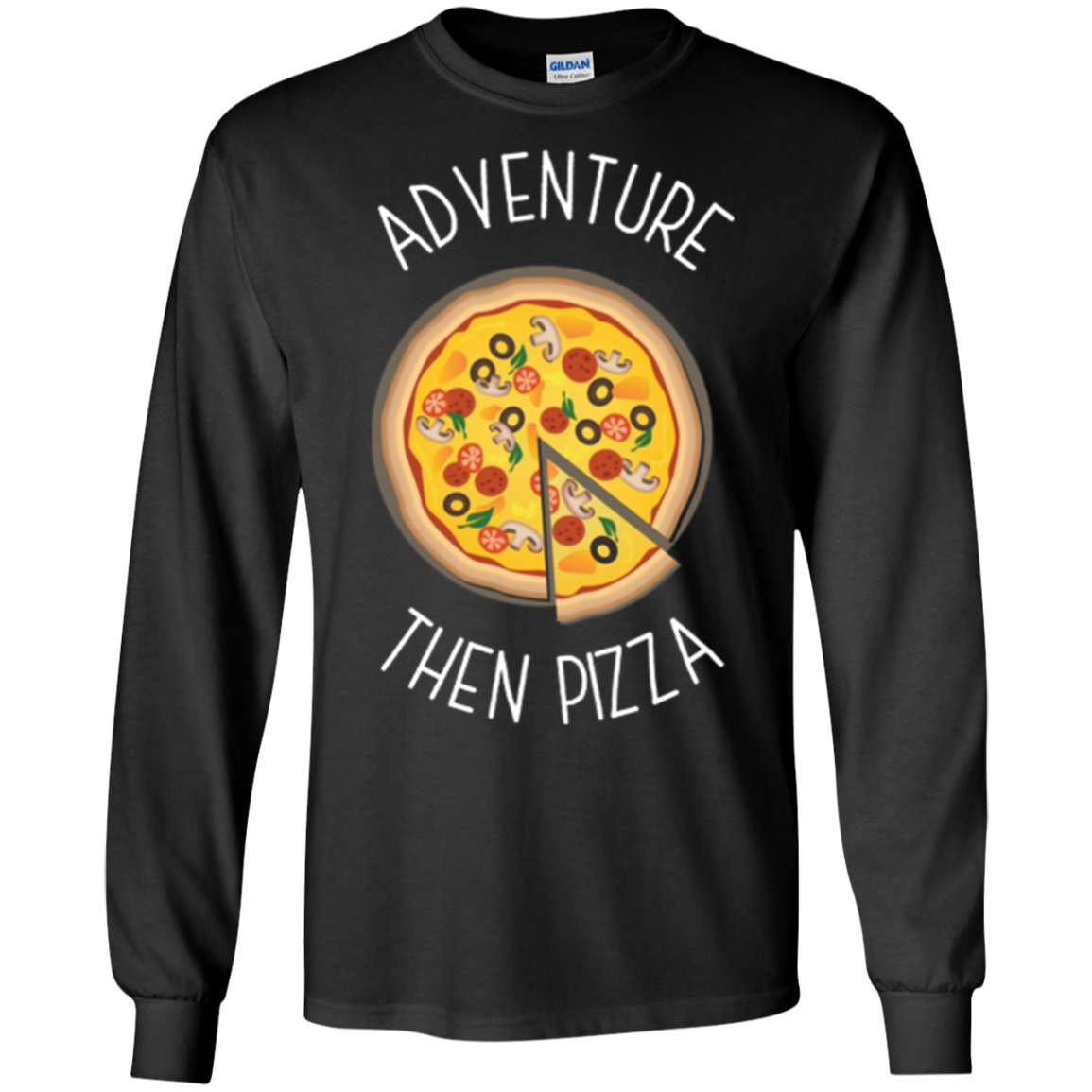 Adventure Then Pizza T-Shirt