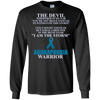 Image of T-shirt de foi de ruban de conscience de guerrier d'agoraphobie
