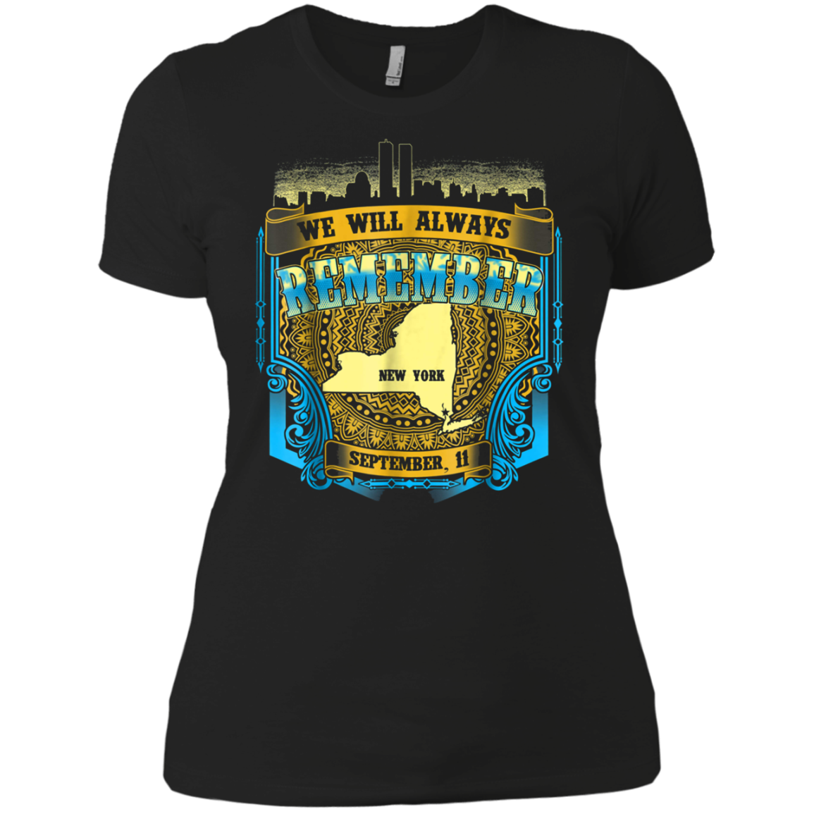 Always Remember Sept 11th Patriot Day T-shirt