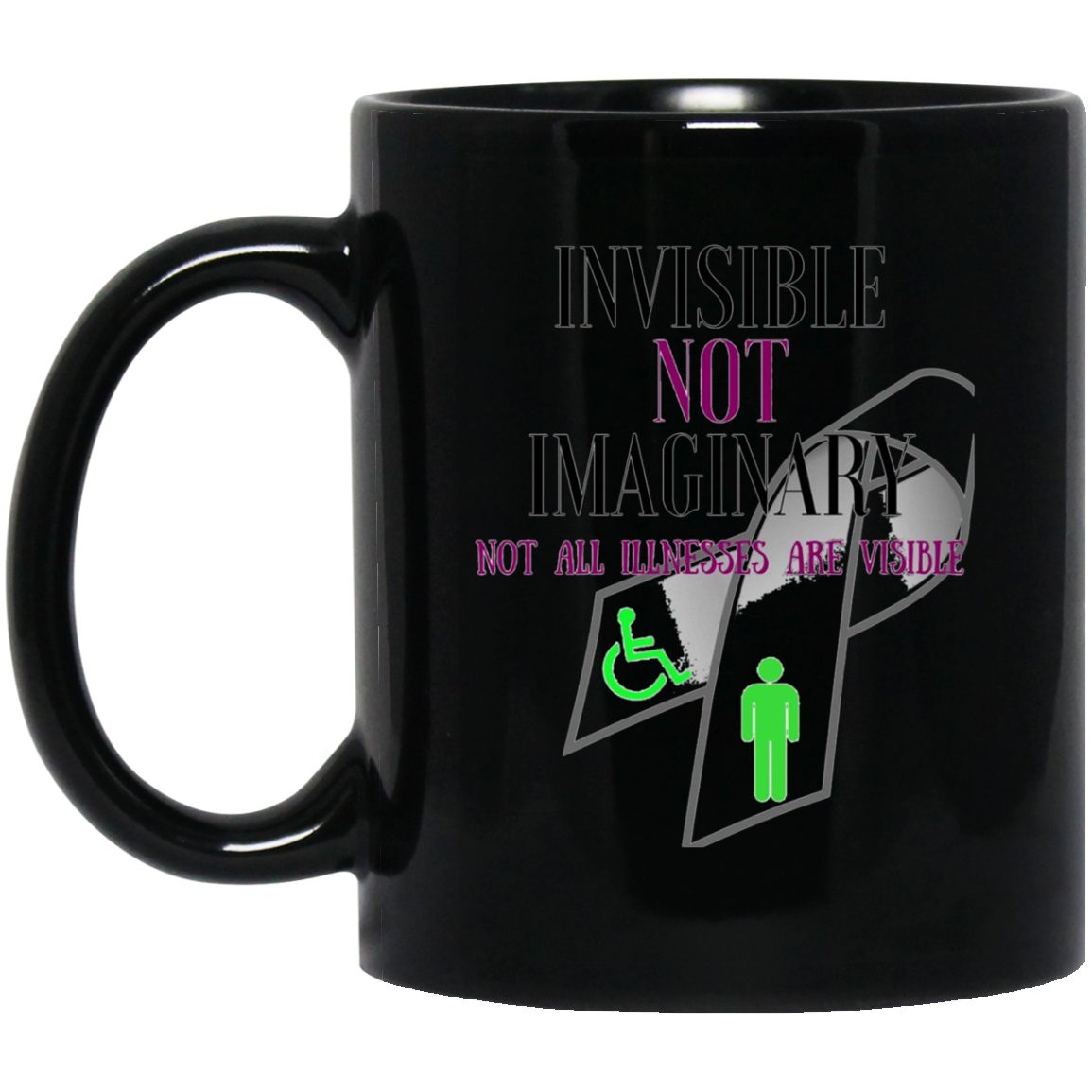 Chronic Pain, Invisible Illness, Spoonie Awareness T-shirt