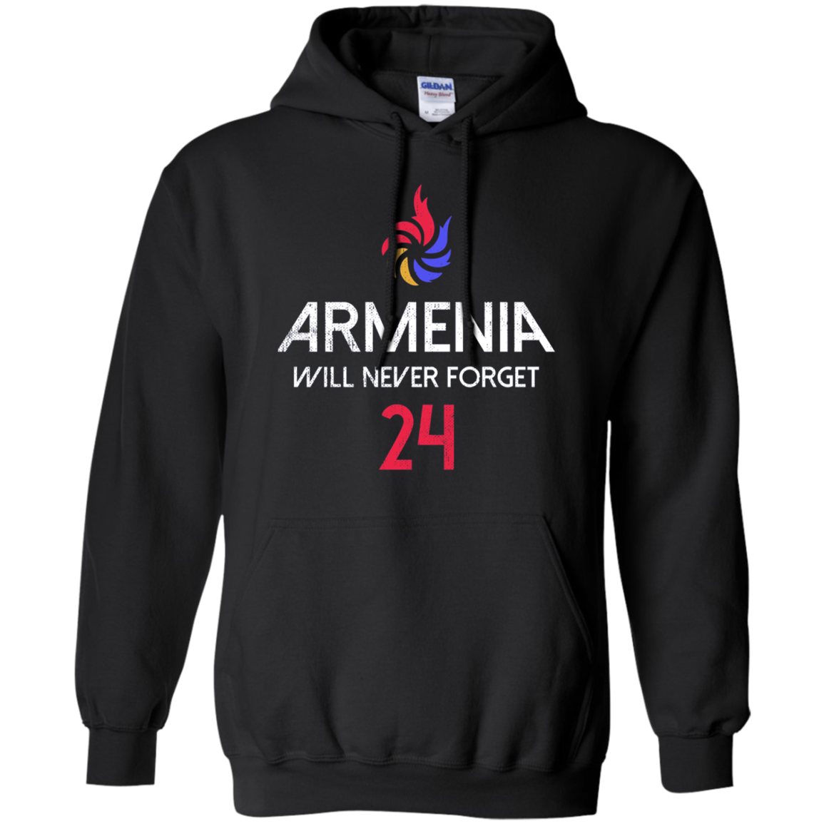 Armenia Will Never Forget T-shirt for to show Armenian Pride