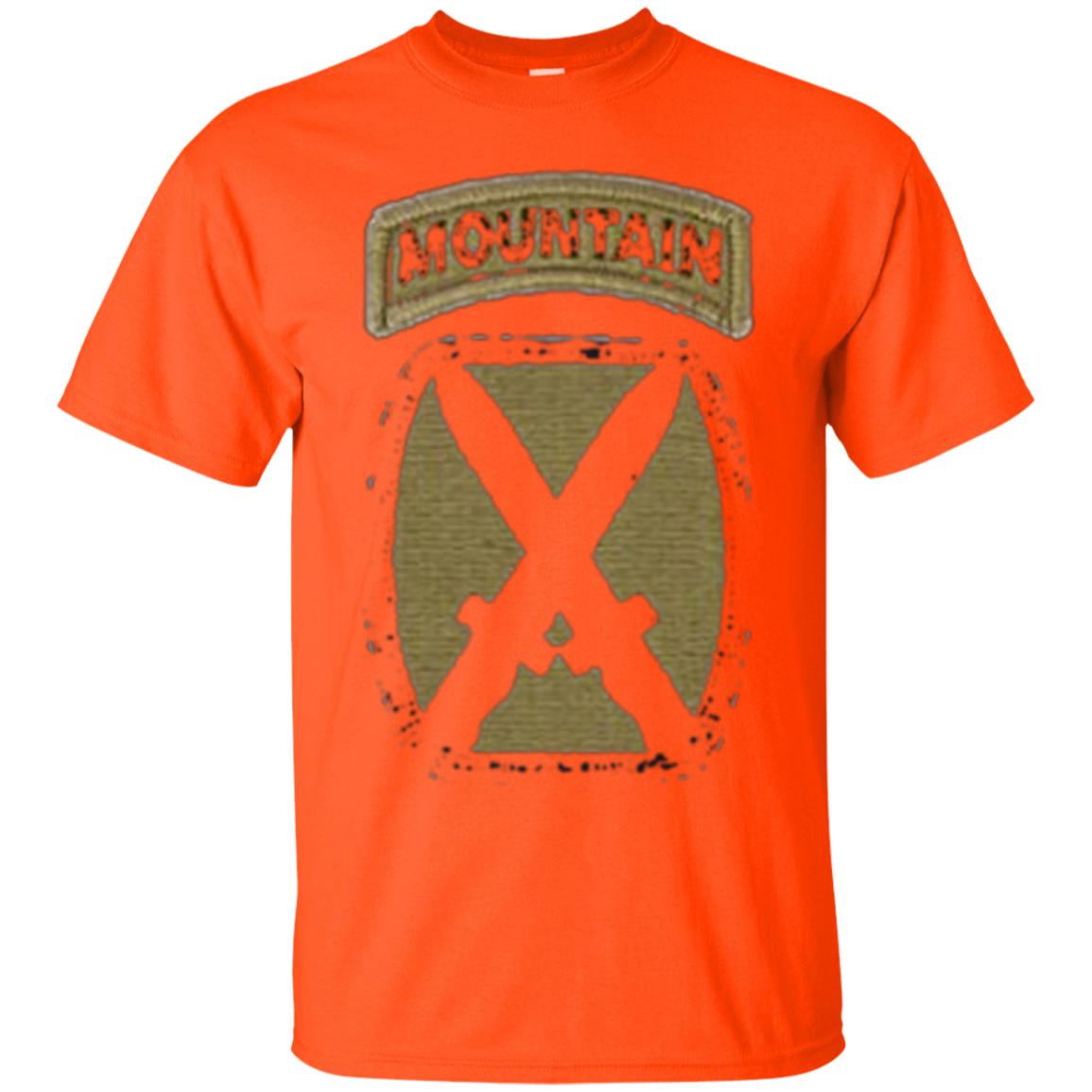 Army 10th Mountain Division Military Veteran Morale Shirt