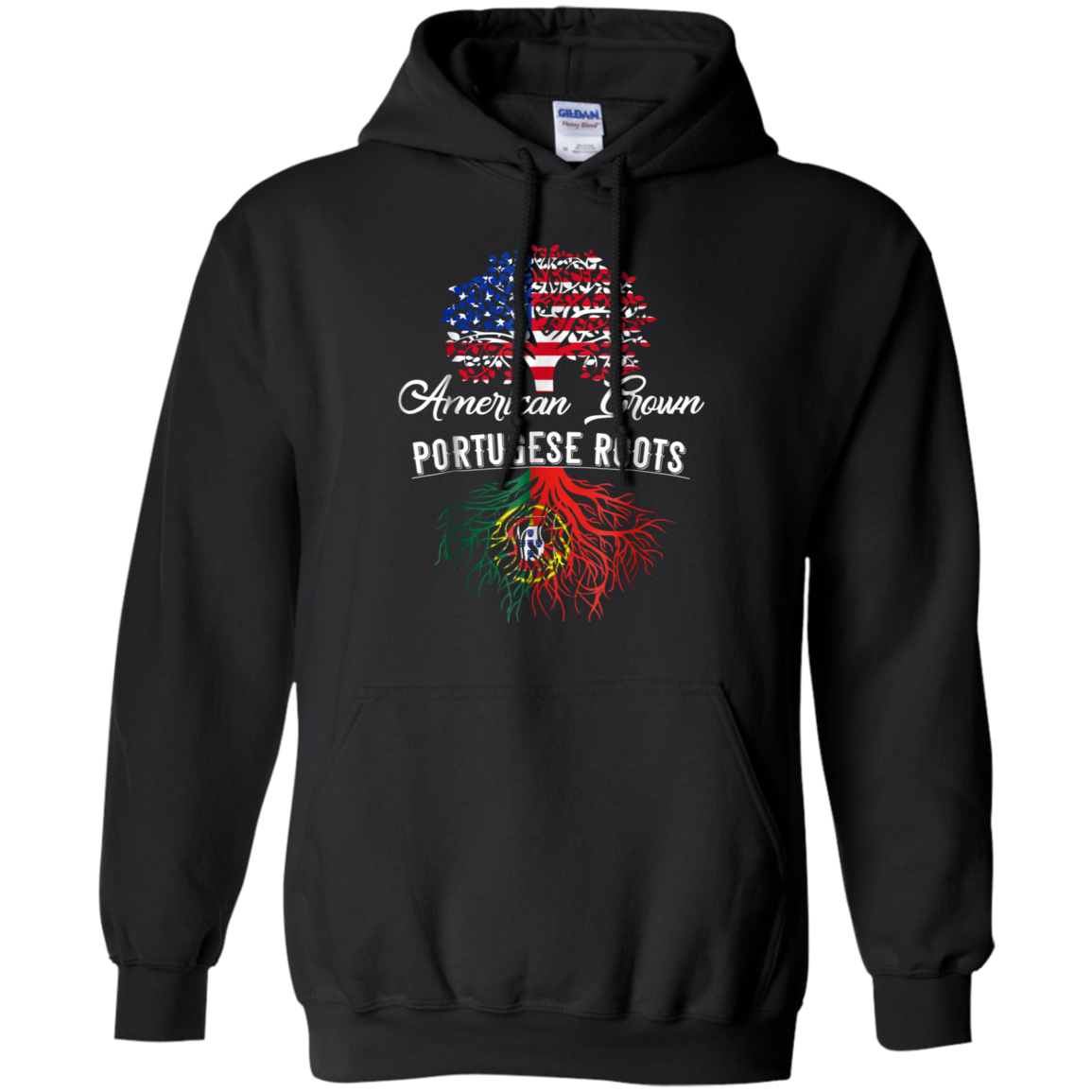 American Grown Portugese Roots T-Shirt Men Women Kids