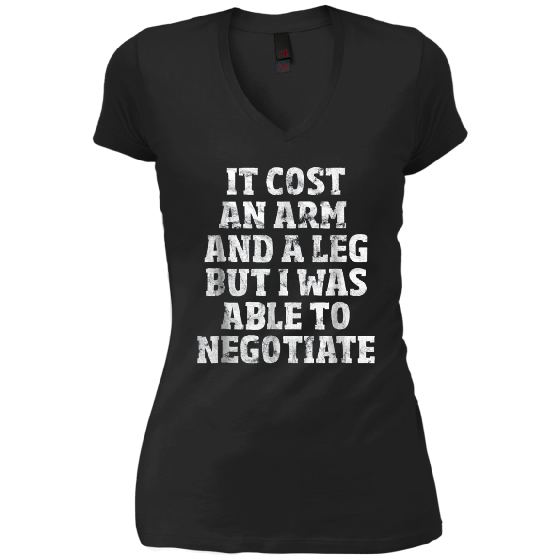 Amputee T-Shirt: Able To Negotiate Funny Leg Amputee Shirt