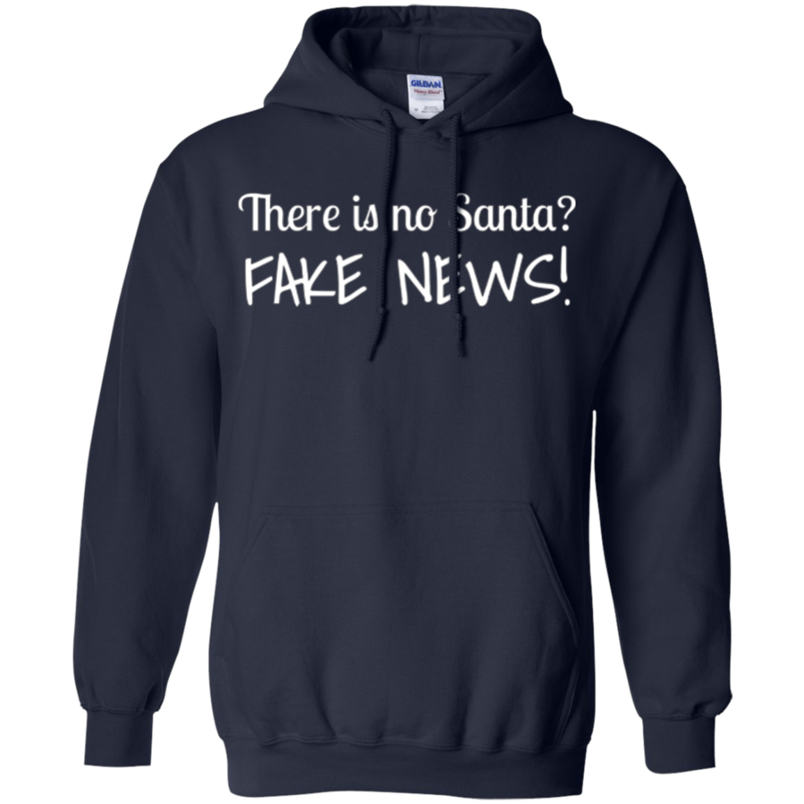 Santa Fake News T-Shirt Trump Joke Funny Christmas Gift