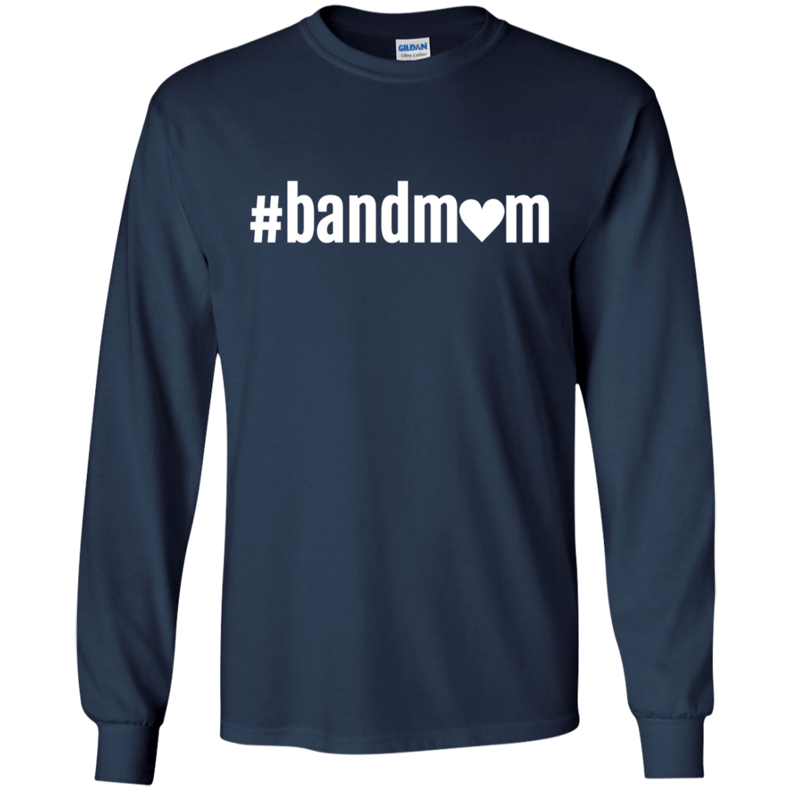 A Hashtag Band Mom TShirt, Band Mom Shirt Long Sleeve Women