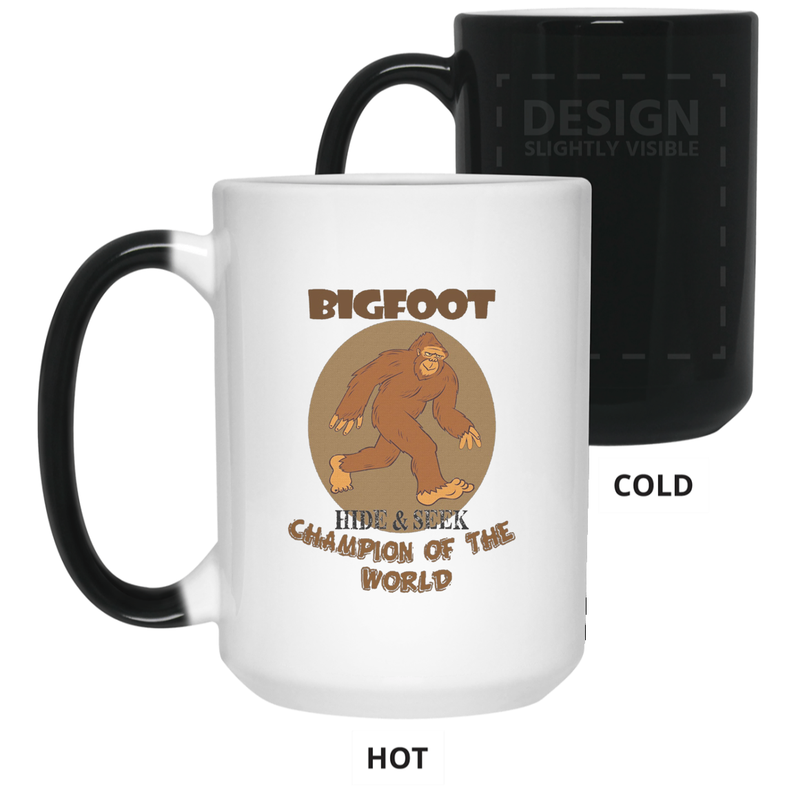 Bigfoot: Hide & Seek Champion of the World Funny T-Shirt
