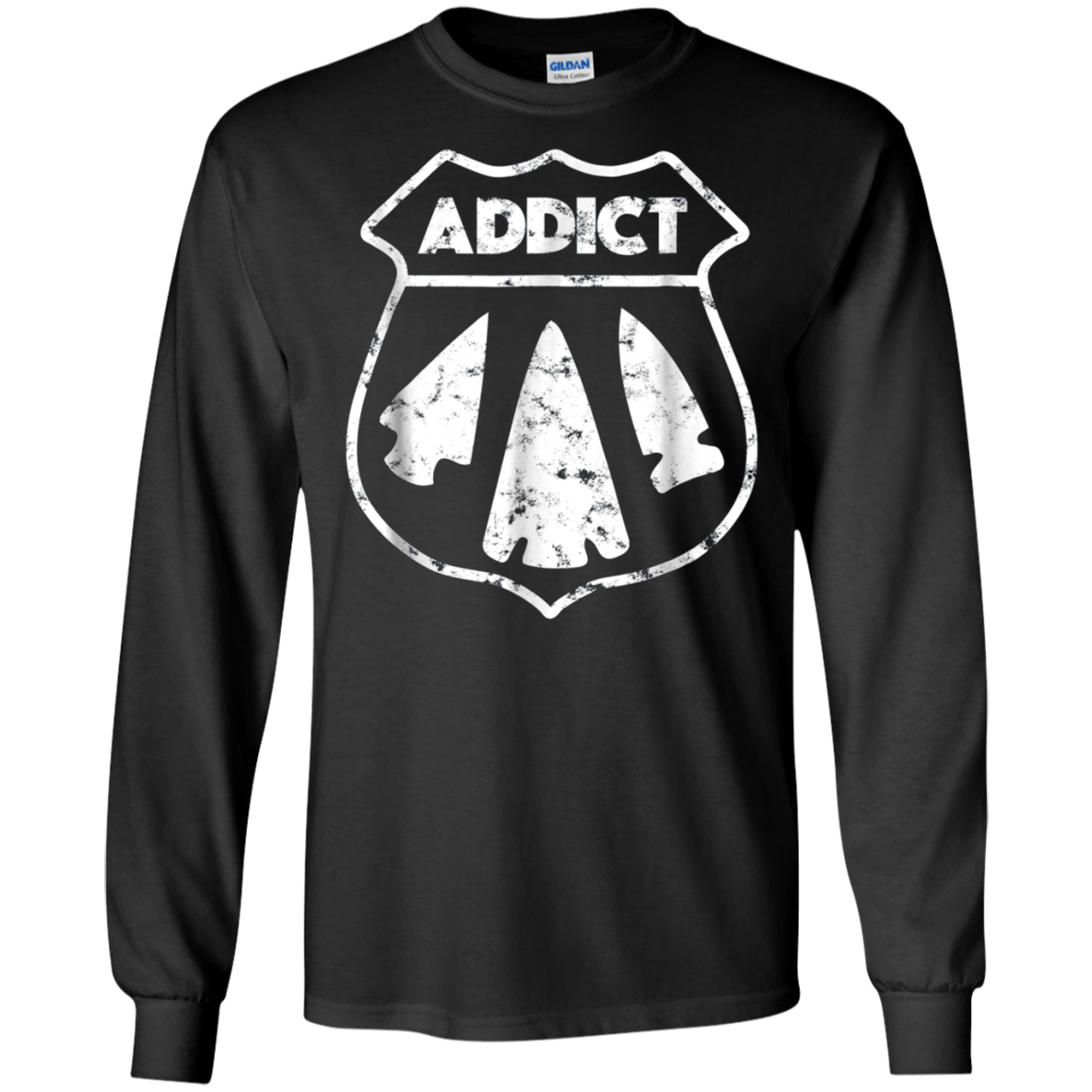 Arrowhead Addict Badge TShirt Arrowhead Hunter Tee