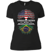 Image of American Grown With Brazilian Roots Tee Shirt
