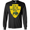 Image of ALT US National Park Resist Service T shirt Bison Vintage