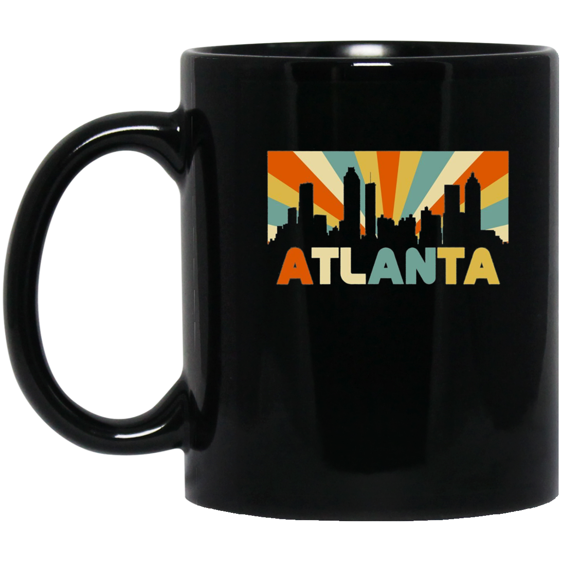 Atlanta City Retro Vintage T-Shirt Atlanta Disco 70s Georgia