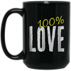 Image of 100% Love Lovely Design Fun Shirt