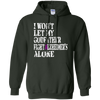 Image of Alzheimer's Awareness Tee For Godfathers Purple Ribbon Tee