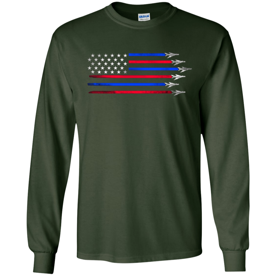 American Flag Independence Day T-Shirt for 4th of July