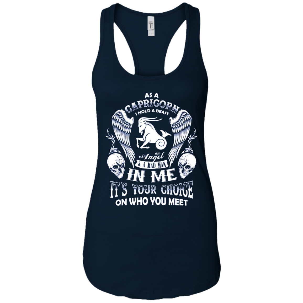 As A Capricorn I Hold A Beast And An Angel In Me Shirt