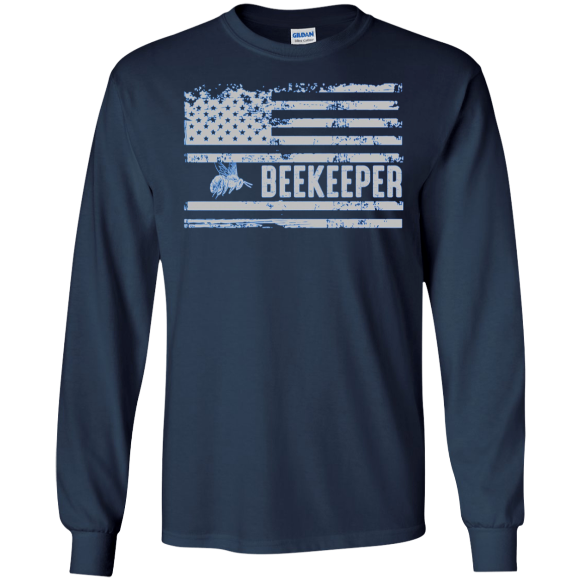 American Beekeeper United States Flag Gift T-Shirt