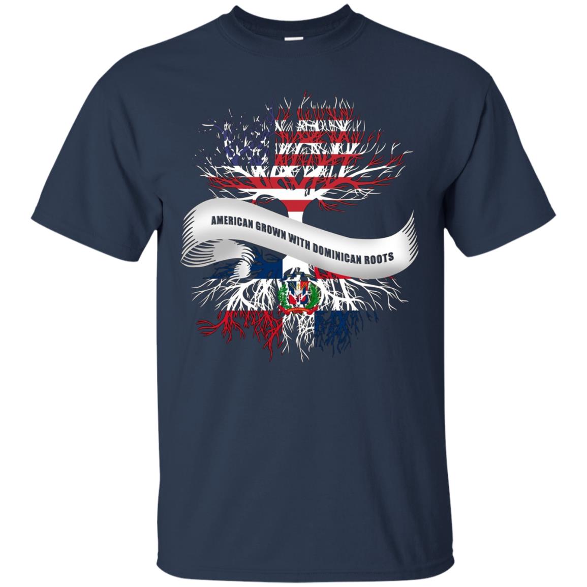 American Grown with Dominican Republic Roots T-Shirt