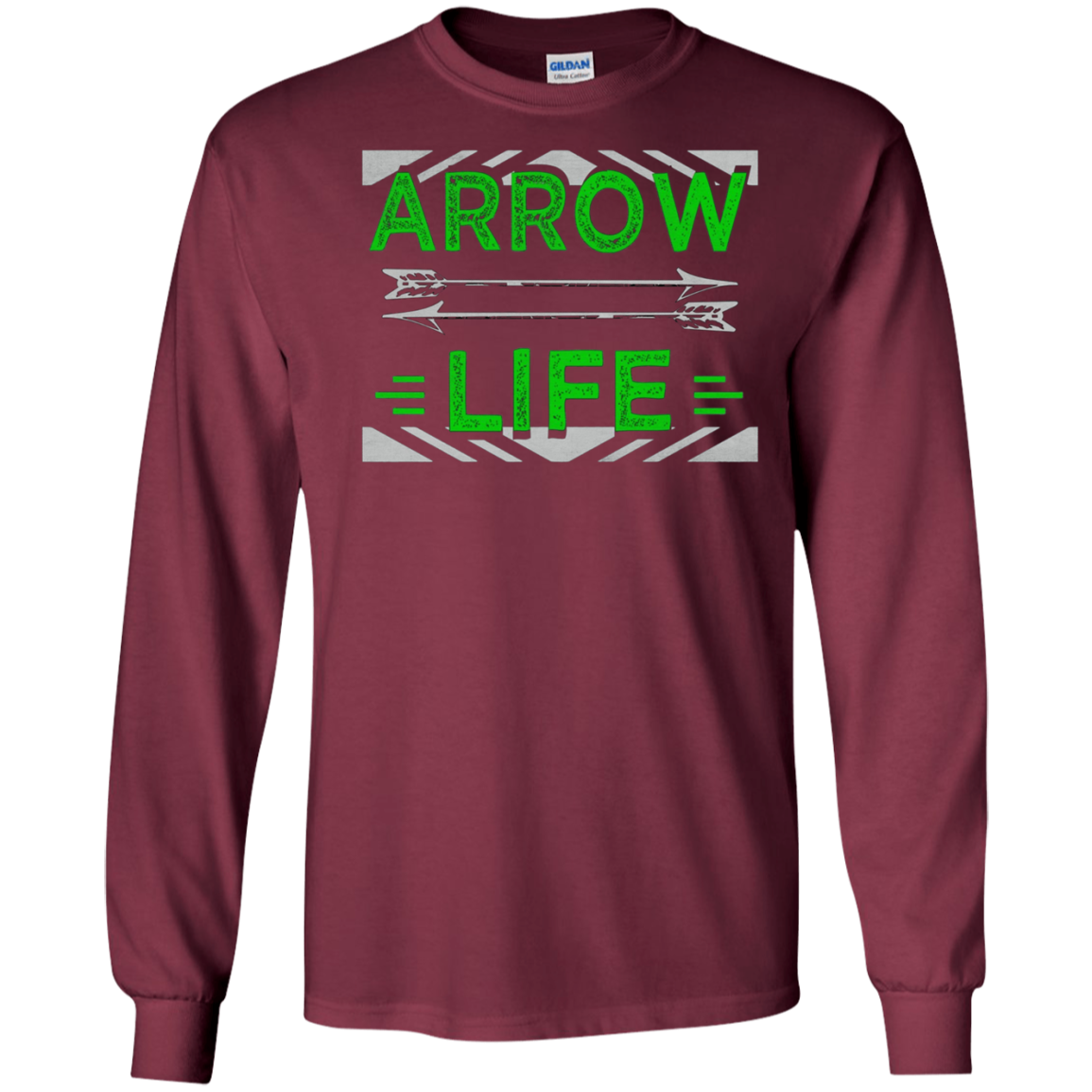 Arrow Life Archery Arrowhead Bow and Arrows Hunting T-Shirt