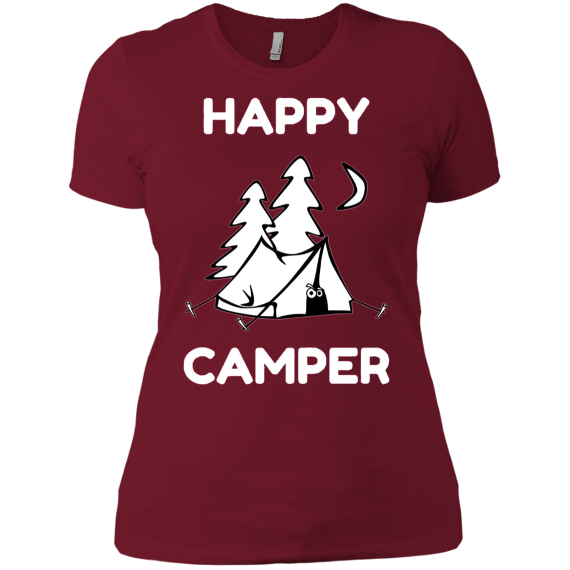 Funny Happy Camper Shirt for Kids, Men, Women, Toddler