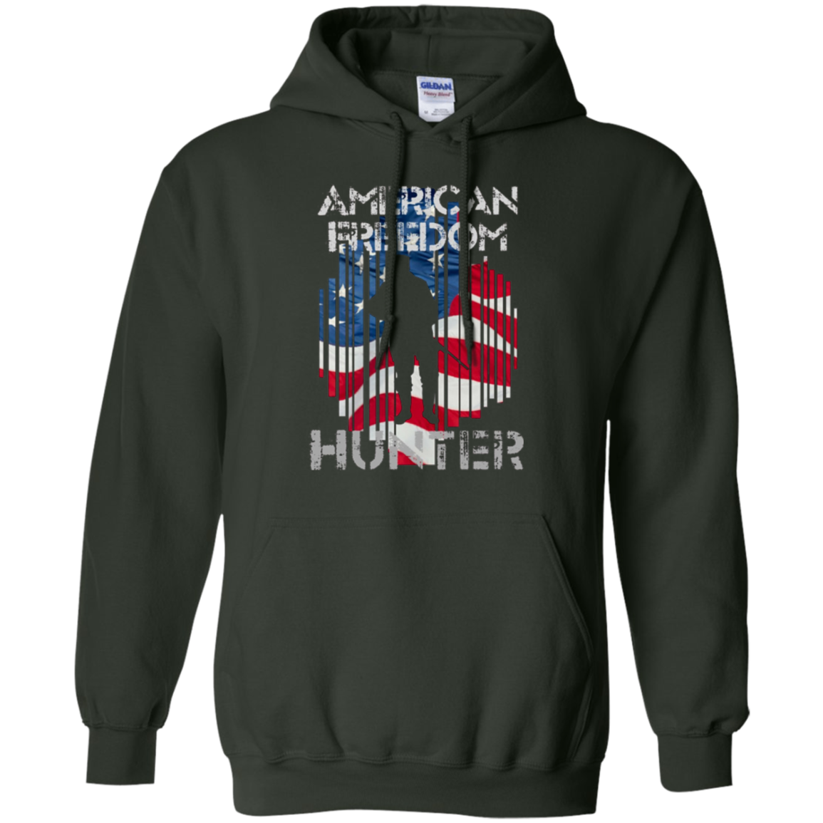 American Freedom Hunter Flag T-Shirt