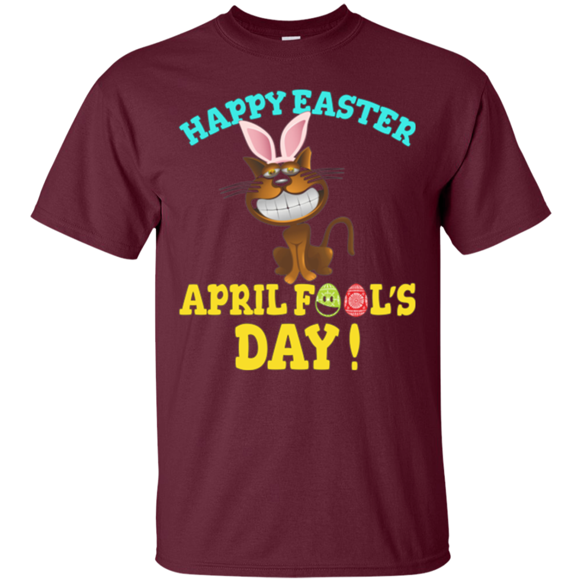 Funny happy Easter April fool's day cats T-shirts Tees