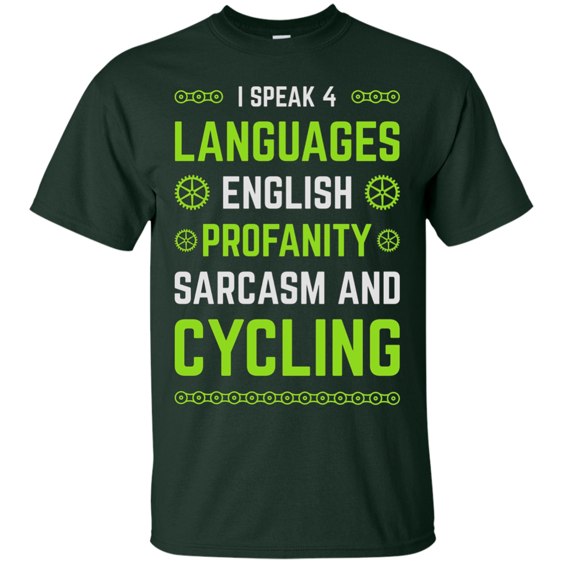 Sarcastic Bicycle Cycling Novelty T-shirt Passionate Cyclist