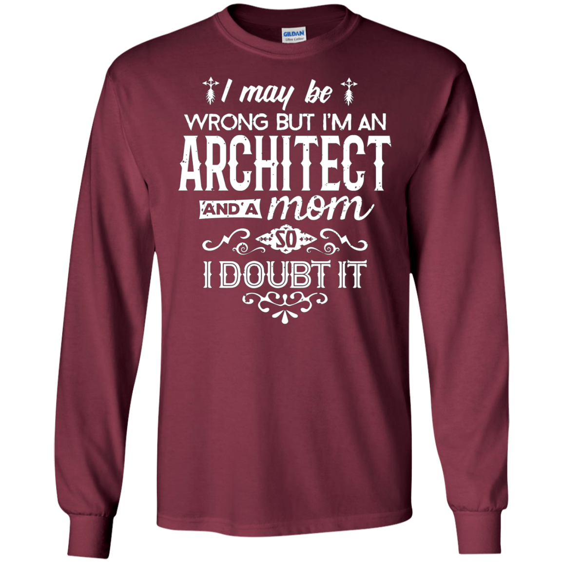 Architect Mom Shirt I May Be Wrong Mommy Gift TShirt