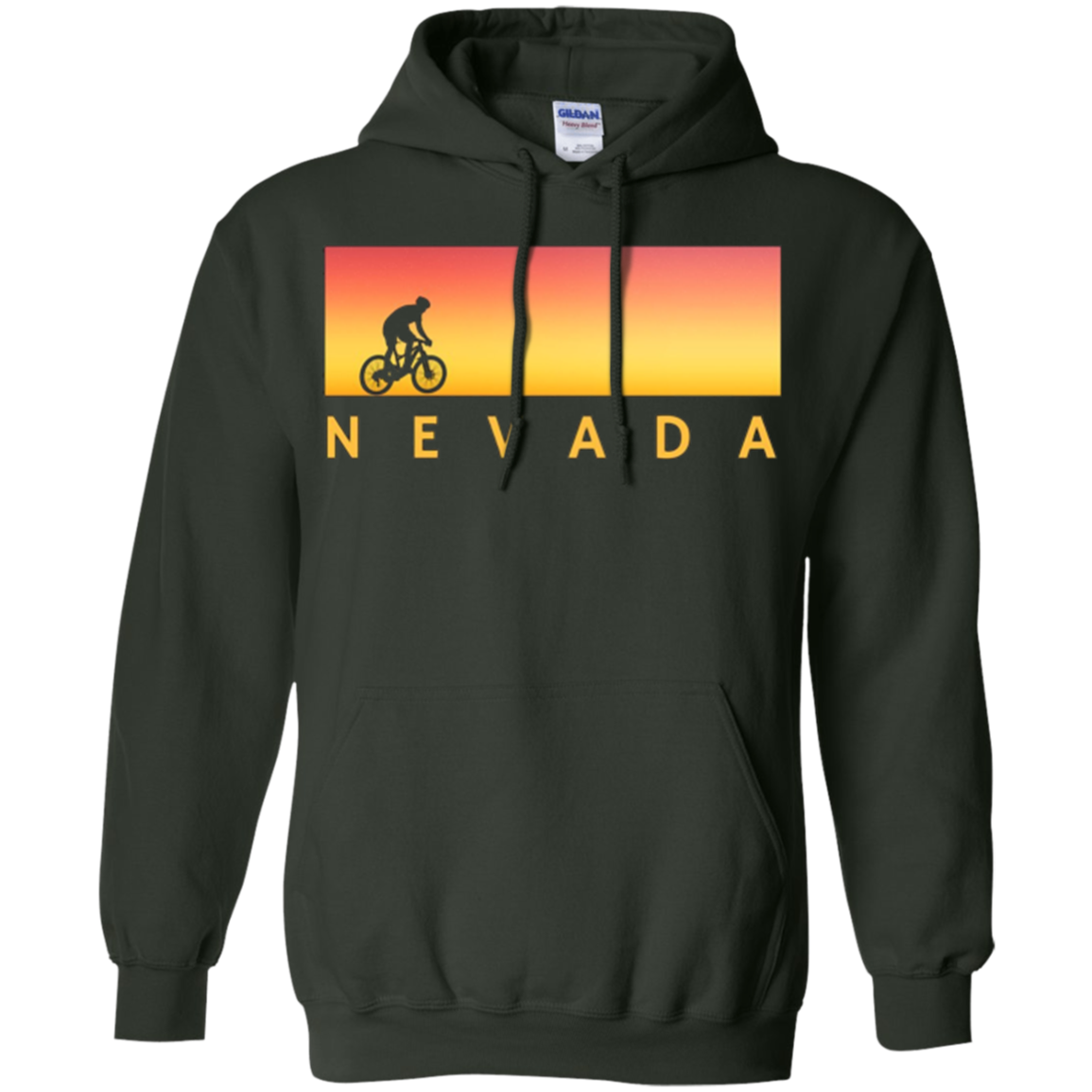 Bike Nevada T-Shirt, NV Biker Tee