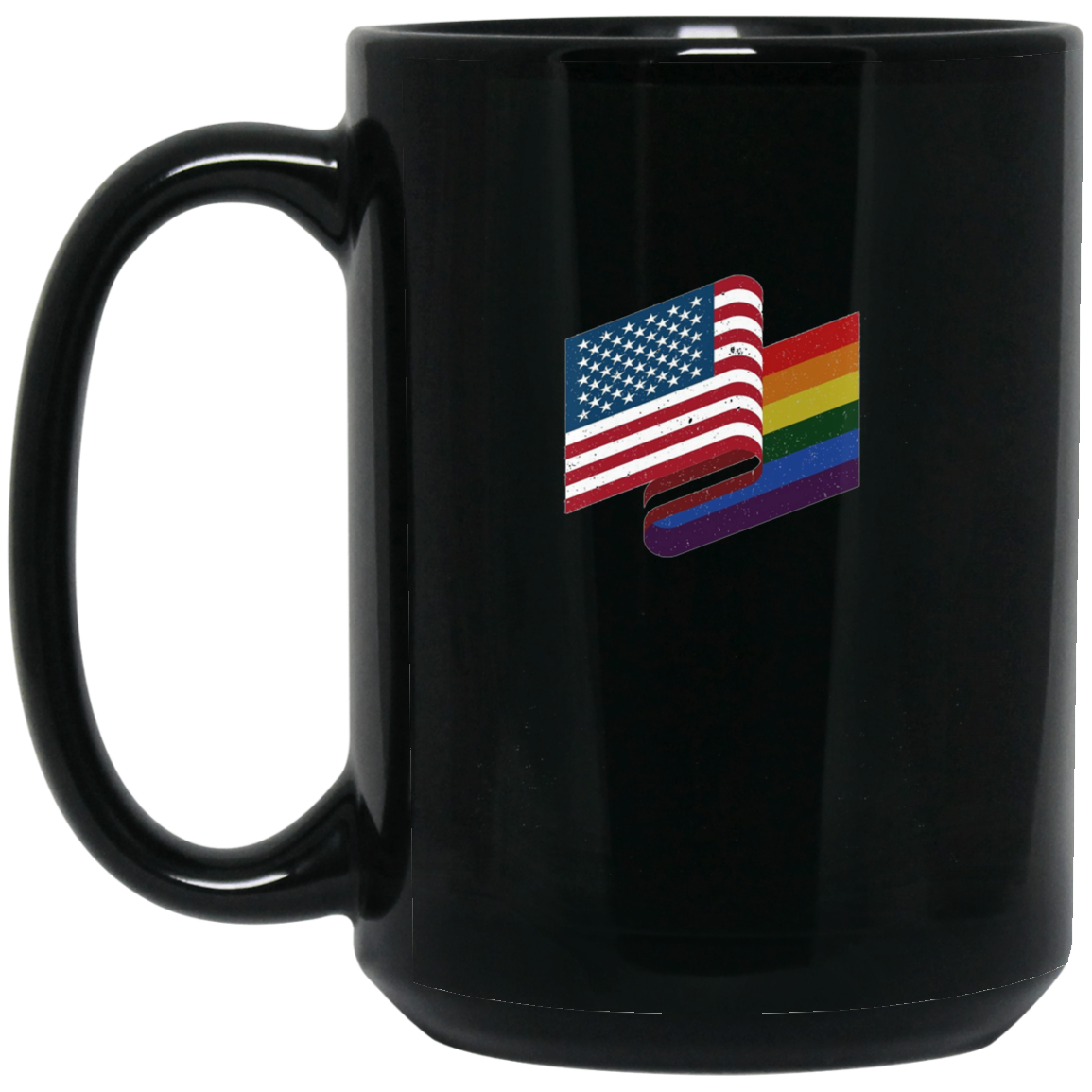 American Gay Flag Shirt, LGBT America Pride, 4th of July Tee