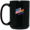 Image of American Gay Flag Shirt, LGBT America Pride, 4th of July Tee