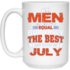 Image of Tous les hommes créés égaux les meilleurs sont nés en juillet Shirt